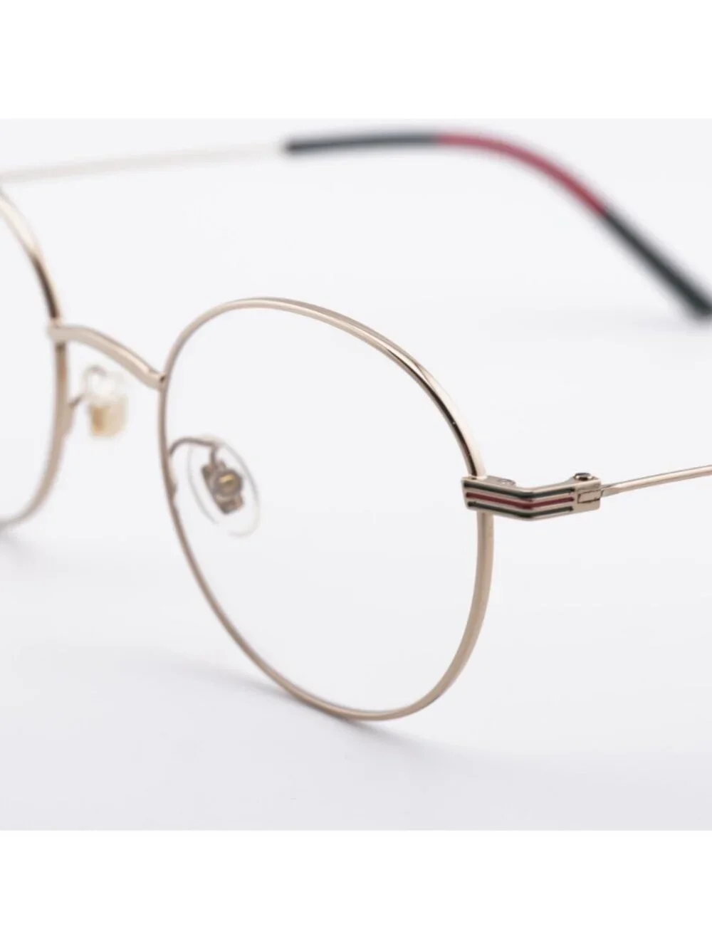 Gucci GG1054OK 002 Eyeglasses Gold 51mm Round Frame